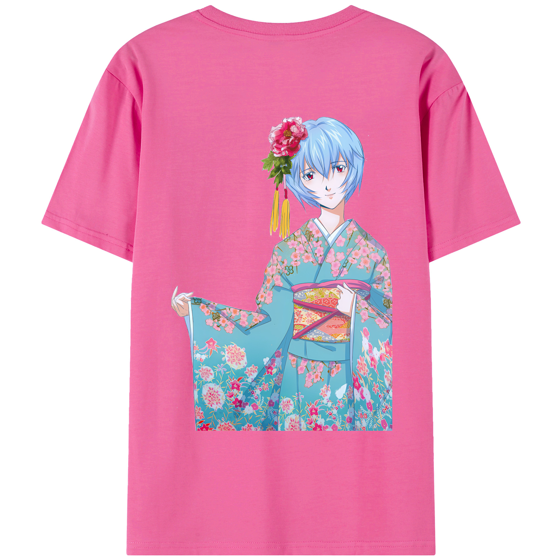（画像用） EVA 新世紀エヴァンゲリオン レディース半袖Tシャツ(バックプリント)
